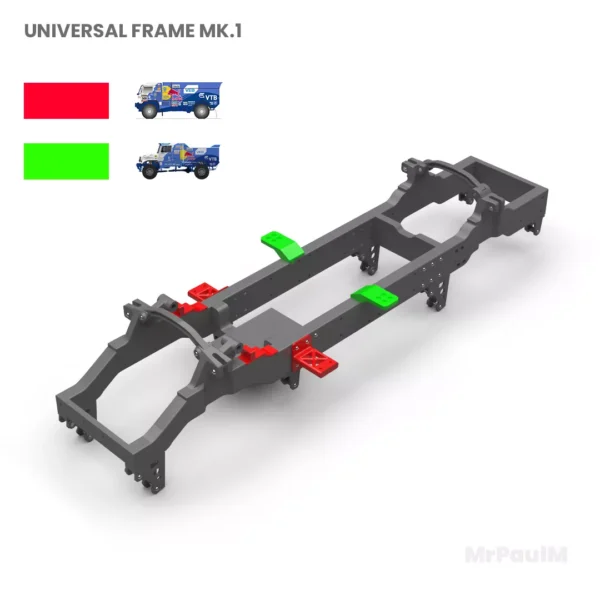 stl 3d rc truck ma sport auto 4x4 - Image 6