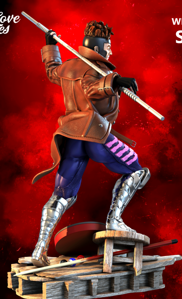 gambit men STL 3D - Image 7