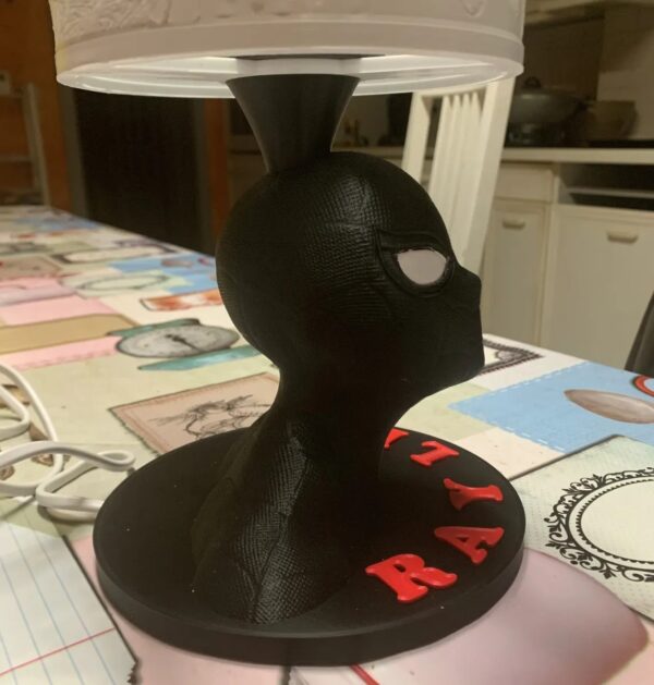 STL 3D LAMPE lithophanie spiderman - Image 4