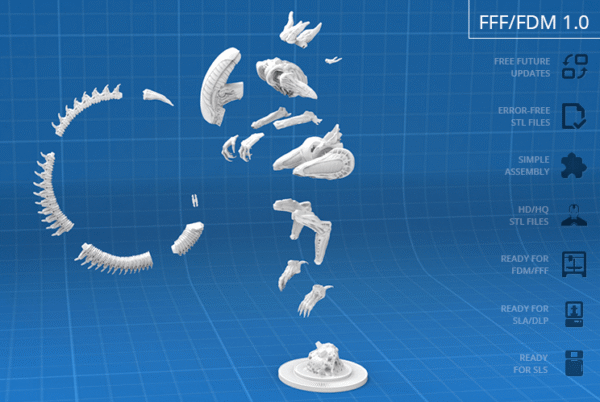 Alien 3D STL - Image 3