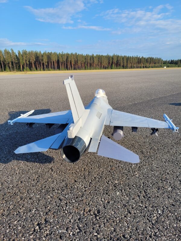 Aircraft f-16-fighting-falcon-rc-80mm-1200mm avion STL 3D - Image 10