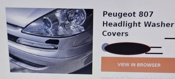stl headlight-washer-covers peugeot-807 - Image 3