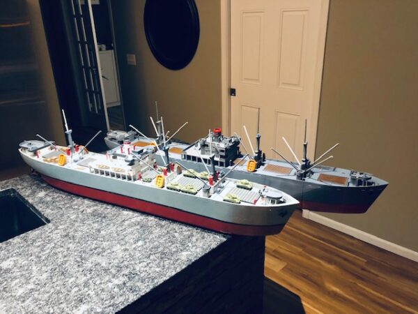 WWII Liberty ship -  1;108 Navire Liberty de la Seconde Guerre mondiale - Image 4