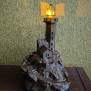 STL 3D Light house - phare REF 18-2025