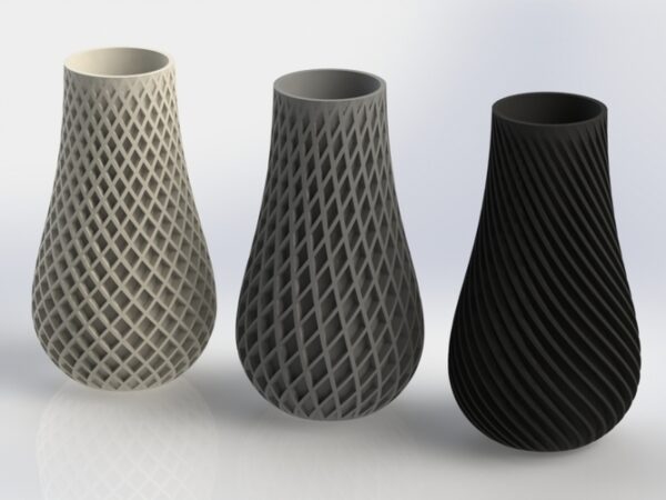 Vase Spiral ,pot,decor STL 3D